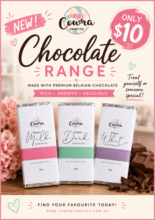 Premium Belgian Chocolate Bar 200g